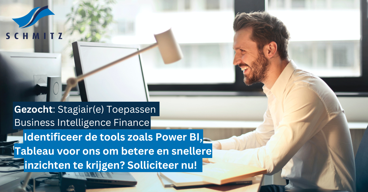 Gezocht Finance stagiair