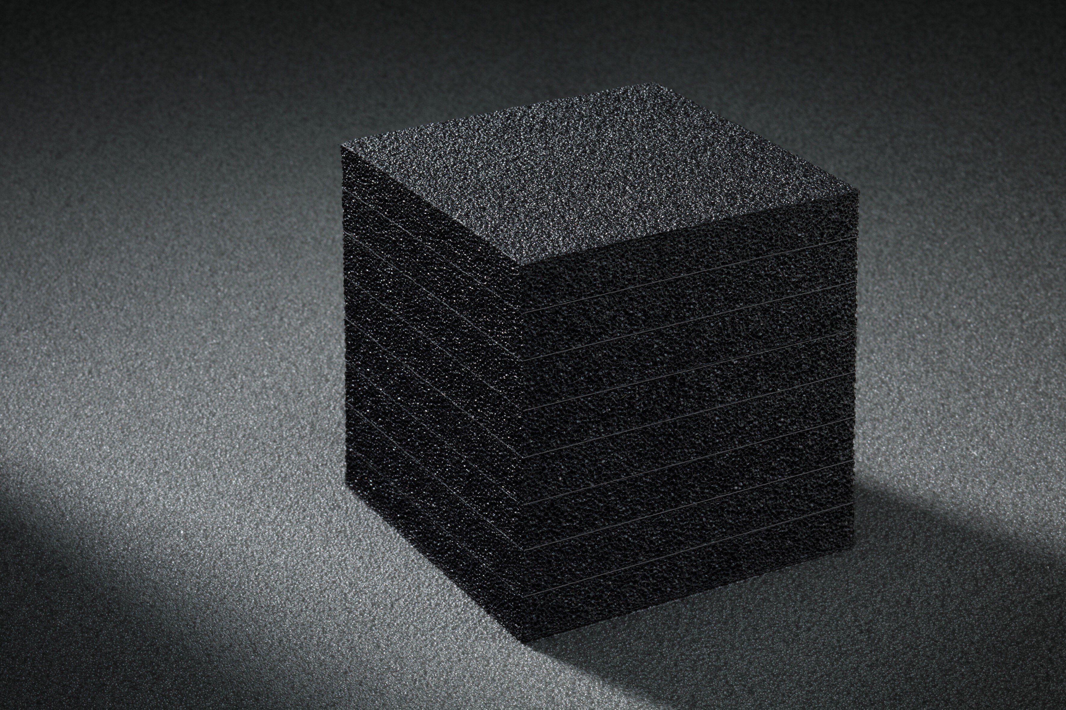 RoFoam Block sample - black